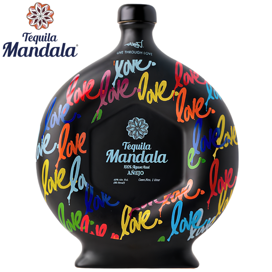 Mandala Limited Edition LOVE Tequila by Ruben Rojas 1L