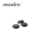 Masdeu Black Macaron DIS650 ready-to-fill macaron shell 35mm