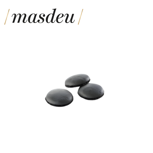 Masdeu Black Macaron DIS650 ready-to-fill macaron shell 35mm