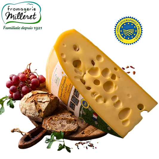 Milleret Emmental Francais Est-Central IGP French Raw Milk Cheese 6kg