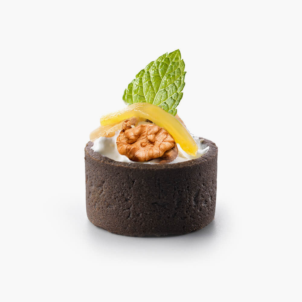 Masdeu Straight Edge Mini Cream Tartlet