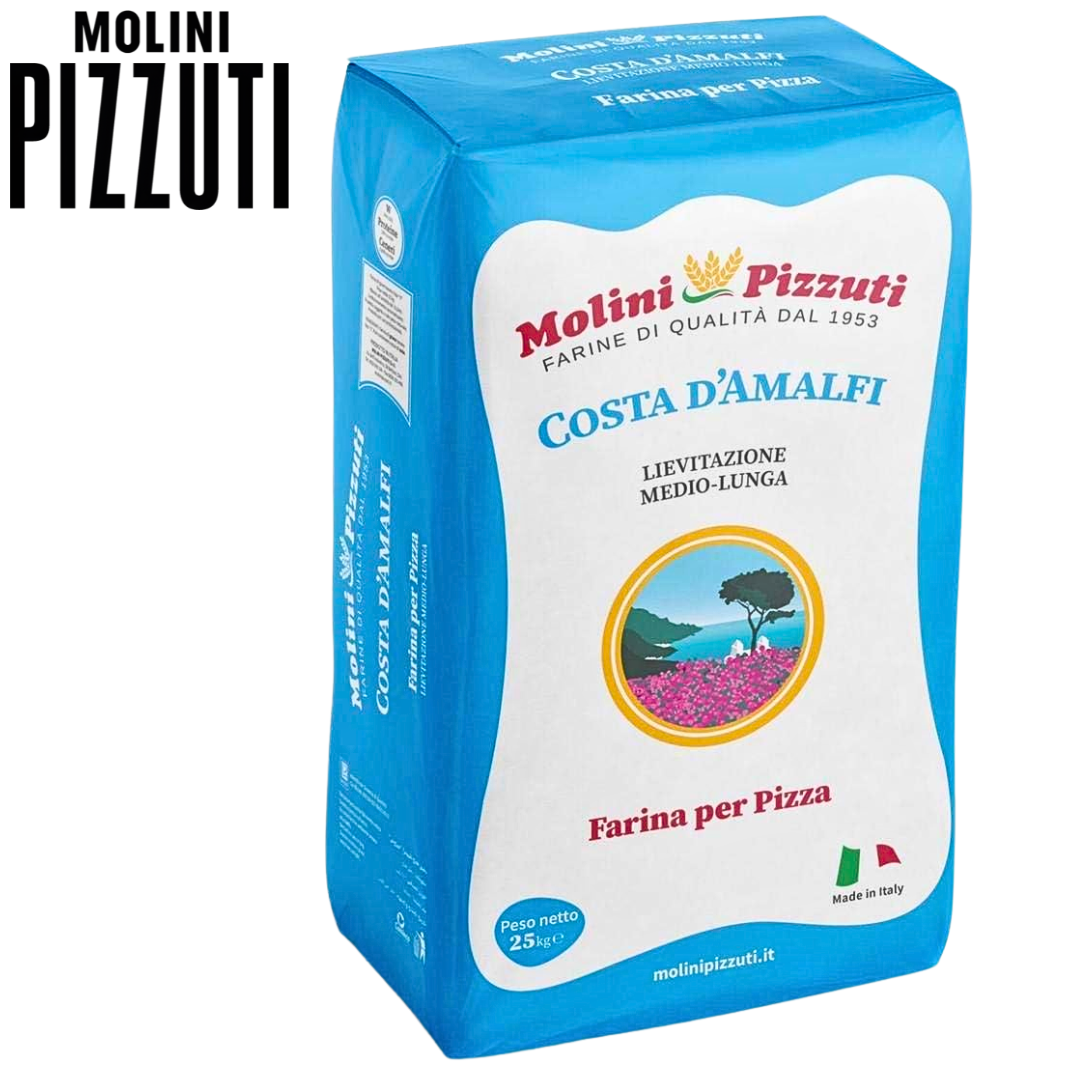 Molini Pizzuti Costa d’Amalfi pizza flour type 0 W300 high strength dough flour