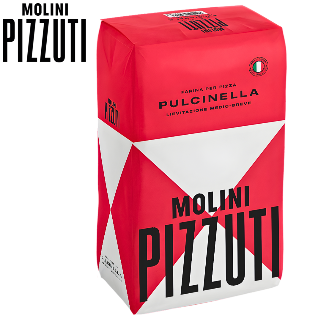 Molini Pizzuti Pulcinella pizza flour type 0 W260 Italian pizza dough flour