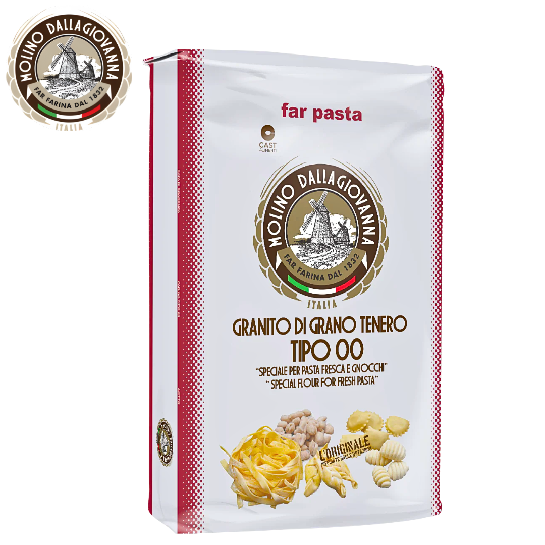 Molino Dallagiovanna GRANITO Type 00 flour for gnocchi fresh pasta and dusting worktops