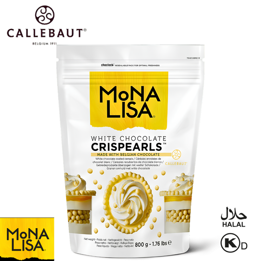 Mona Lisa White Chocolate Crispearls™ 800g