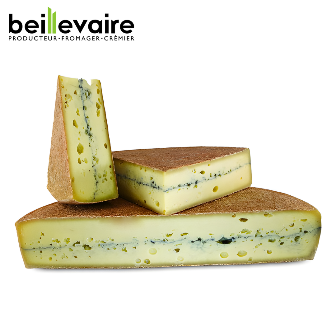 Morbier AOP ash line raw milk cheese