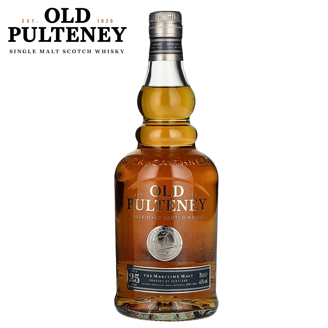 Old Pulteney 25YO Single Malt Scotch Whisky 70cl