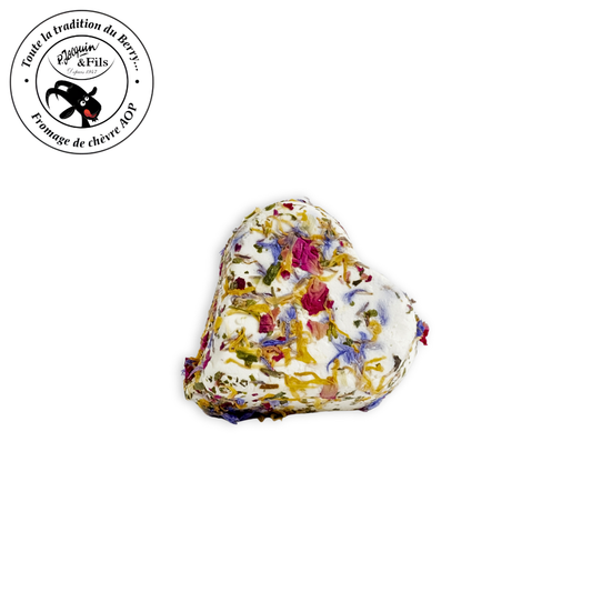 P. Jacquin & Fils Coeur du Berry aux fleurs goat cheese 170g