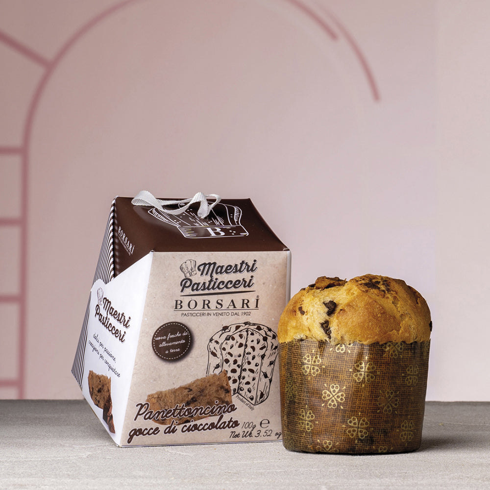 Borsari Maestri Pasticceri Panettoncino Gocce di Cioccolato 100g