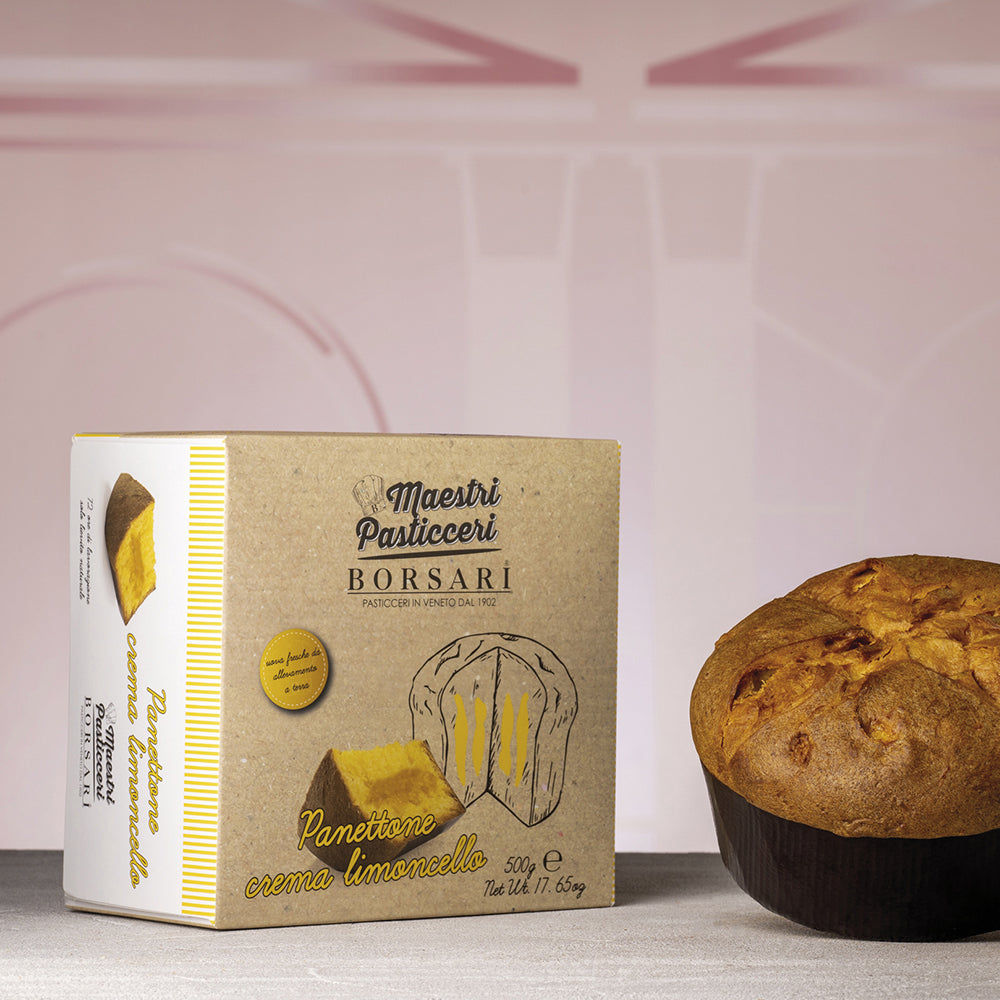 Borsari Maestri Pasticceri Panettone Crema Limoncello 500g