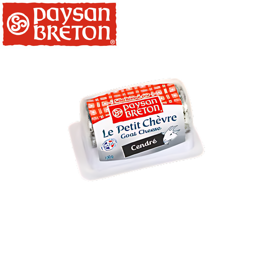Paysan Breton Le Petit Chevre goat cheese cendre ash 100g France