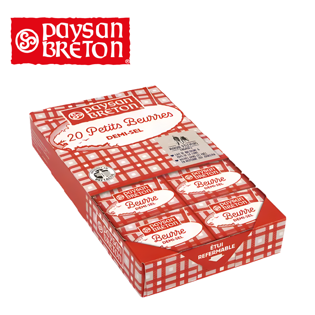 Paysan Breton salted butter single portions French butter