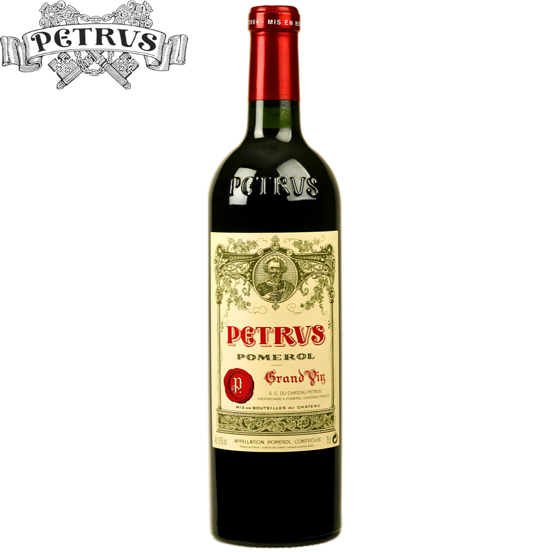 Petrus bottle blank vintage