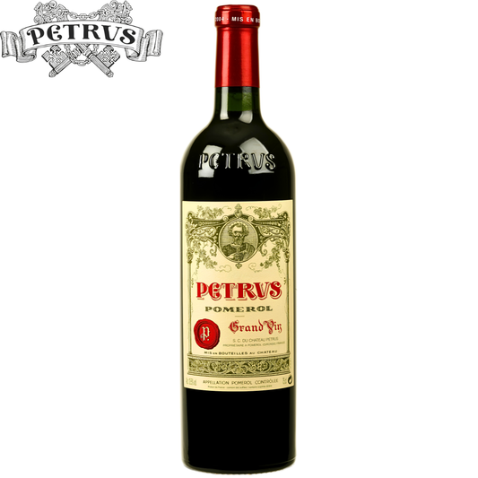 Petrus bottle blank vintage