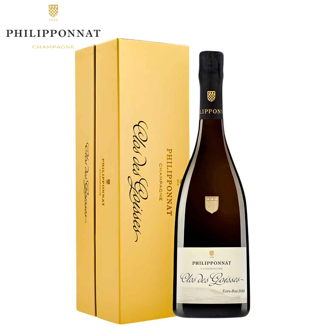 Philipponnat Clos des Goisses Extra Brut 2010 Champagne bottle