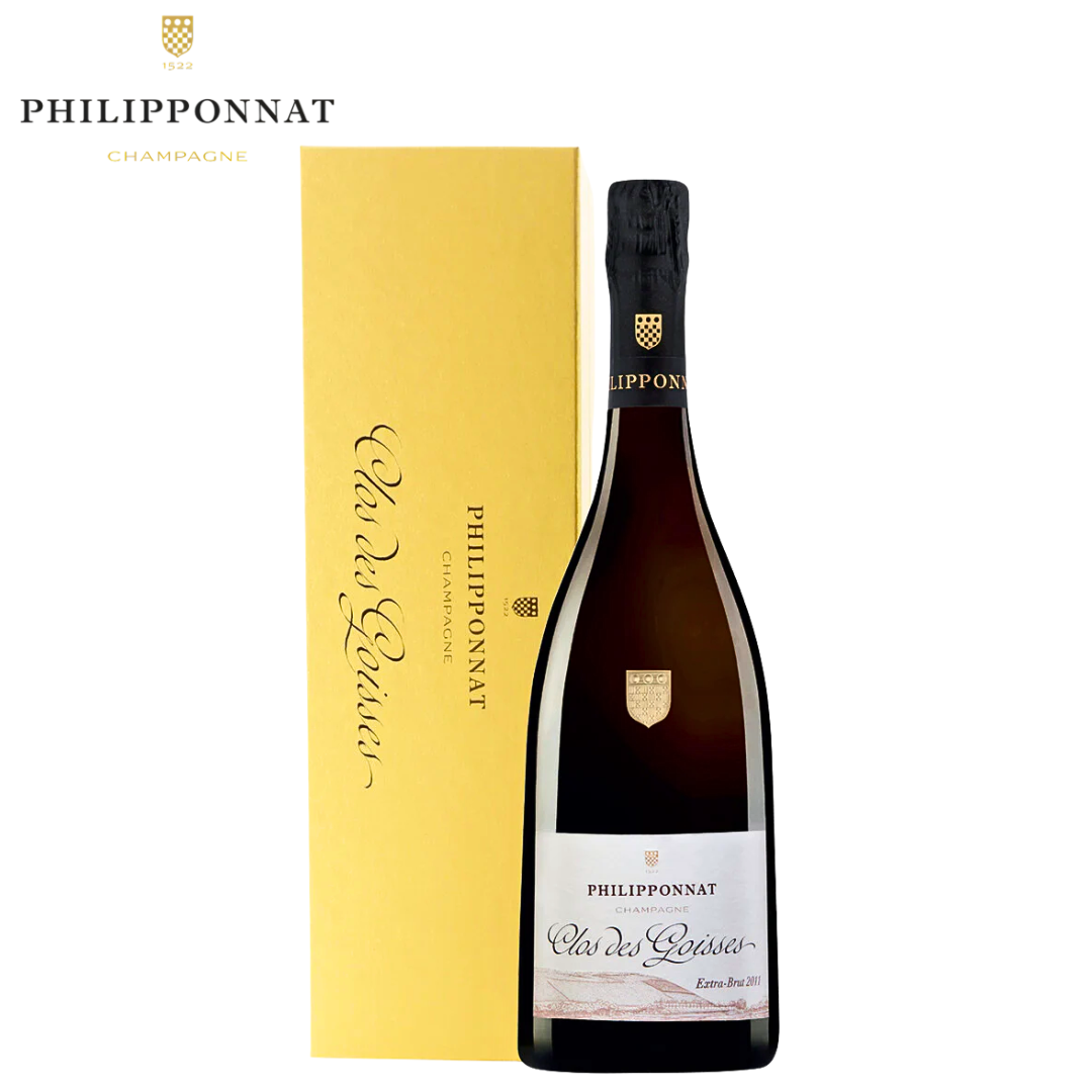 Philipponnat Clos des Goisses Extra Brut 2011 Champagne bottle