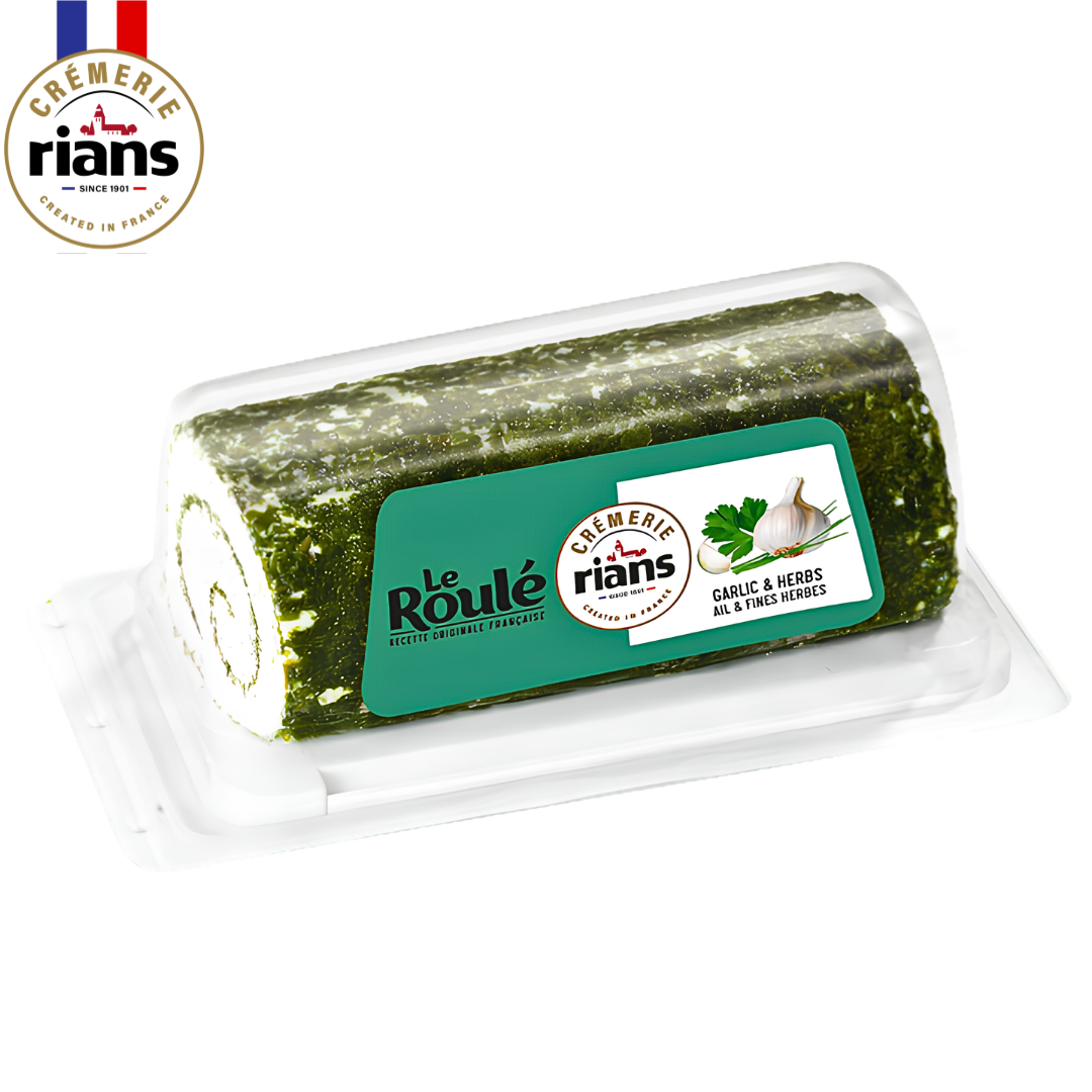 Rians Le Roulé Garlic & Herbs Fresh Cheese Mini Log 125g