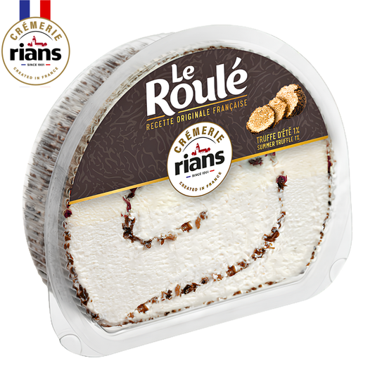 Rians Le Roulé Summer Truffle 1% Fresh Cheese 125g
