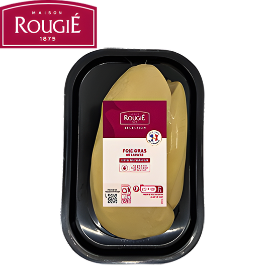 Rougie raw duck foie gras whole