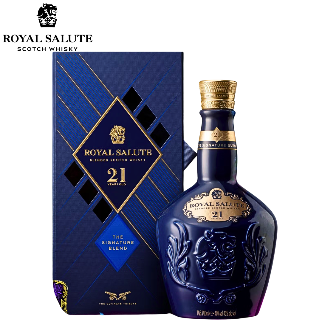 Royal Salute 21 Year Old The Signature Blend Blended Scotch Whisky 700ml with box