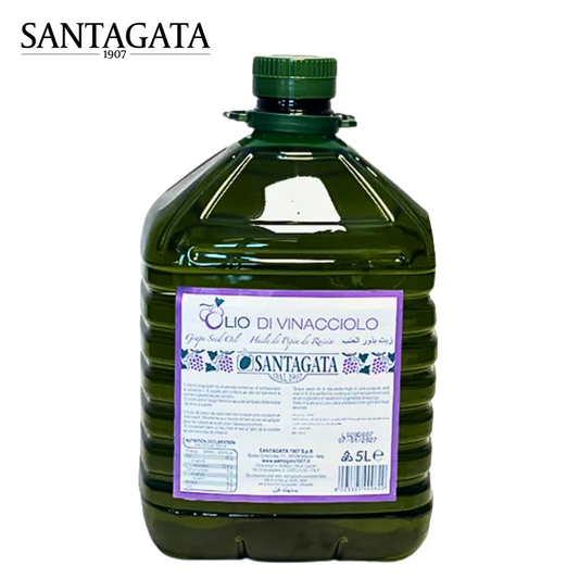Santagata Grapeseed Oil 5L tin from Italy