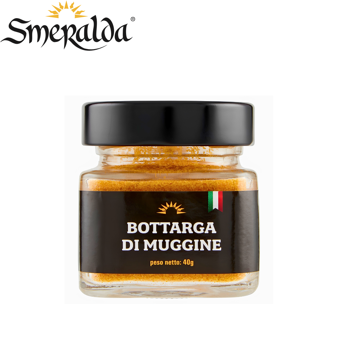 Smeralda bottarga di muggine grated cured mullet roe in jar