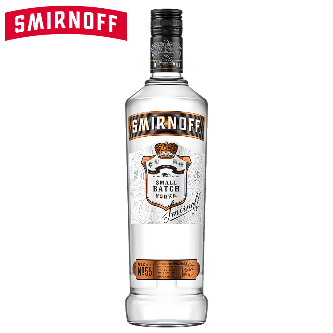 Smirnoff Black Small Batch Vodka 700ml bottle