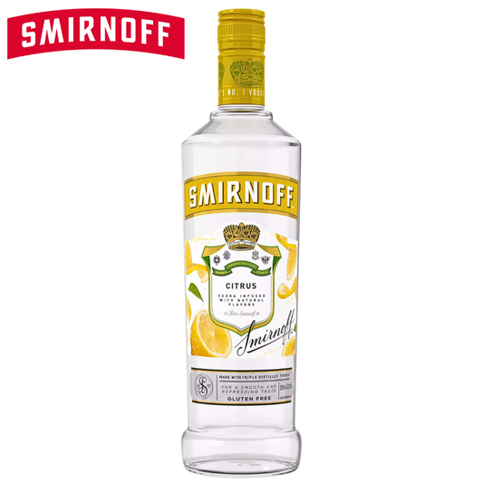 Smirnoff Citrus Flavored Vodka 700ml bottle