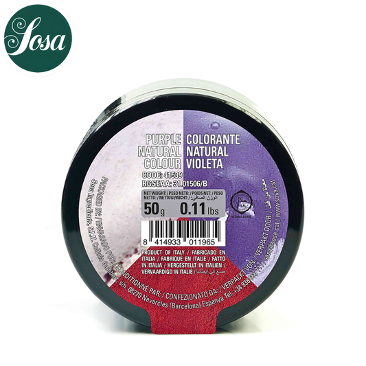 Sosa Ingredients Natural Violet Colorant plant based food coloring for pastry and gastronomy