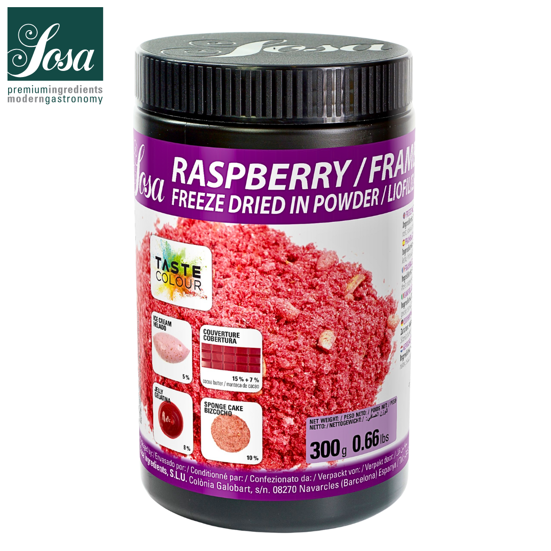 Sosa Taste Color Raspberry lyophilized powder