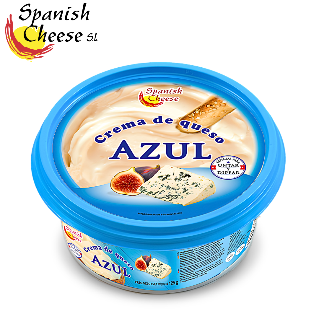 Spanish Cheese Crema de Queso Azul 125g Blue Cheese Spread