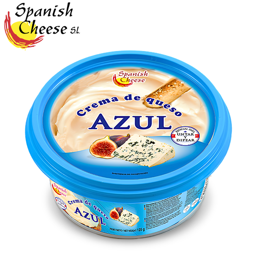 Spanish Cheese Crema de Queso Azul 125g Blue Cheese Spread