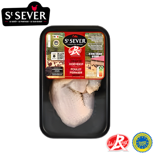 St Sever black leg chicken whole leg label rouge free range