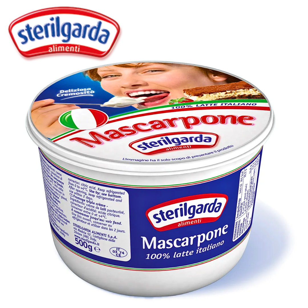Sterilgarda Mascarpone Cheese 500g Italian dairy product
