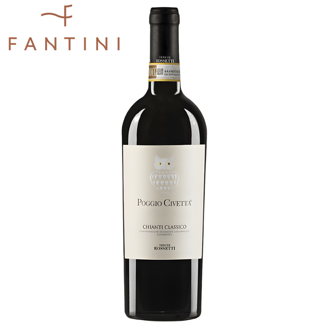 Tenute Rossetti Poggio Civetta Chianti Classico DOCG Tuscany Italy red wine Fantini Wines