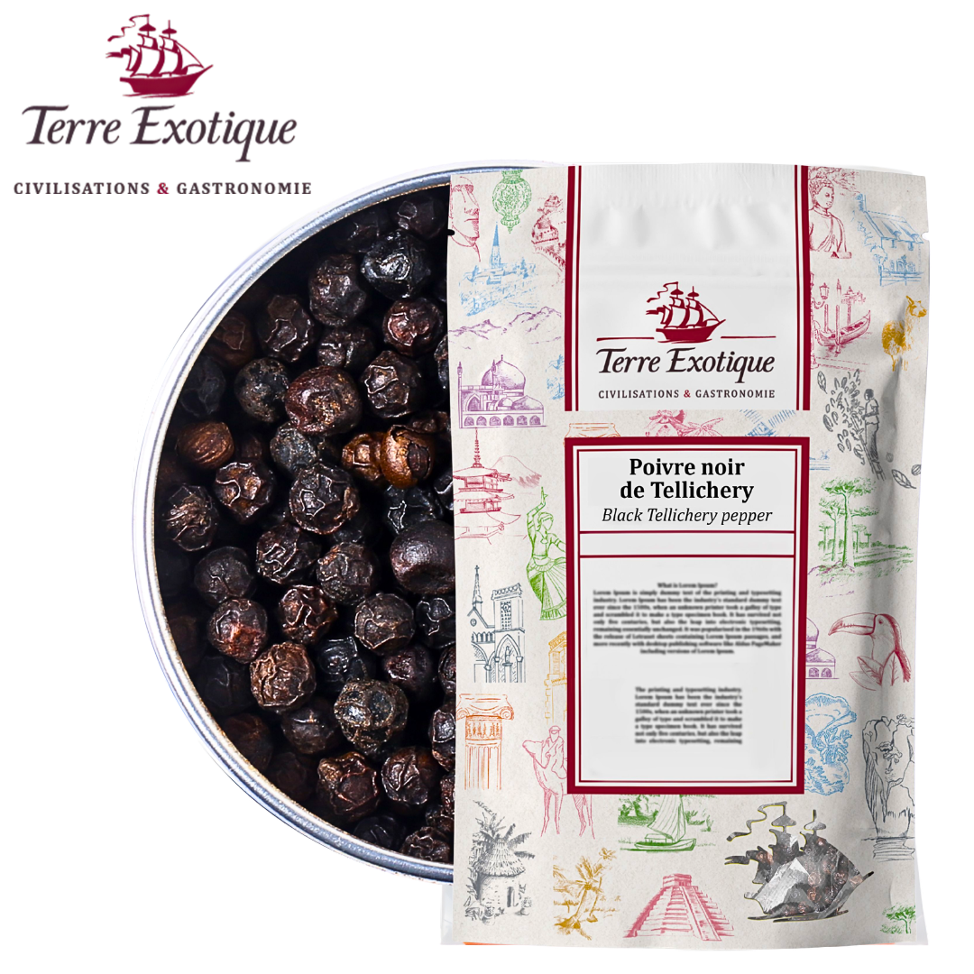 Terre Exotique Black Tellicherry Pepper Poivre Noir De Tellicherry terre-exotique-black-tellicherry-pepper-poivre-noir-de-tellicherry