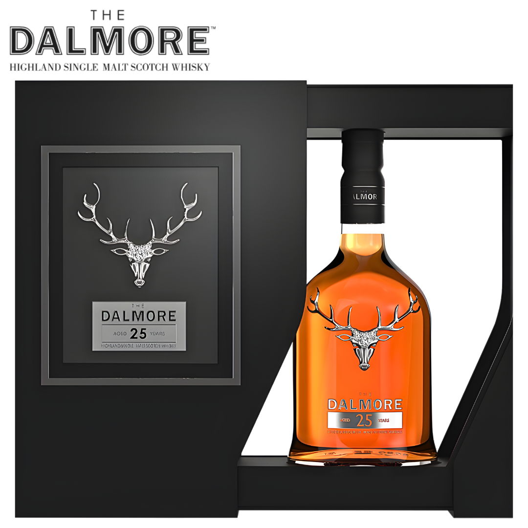 The Dalmore 25YO Highland Single Malt Scotch Whiskey 70cl