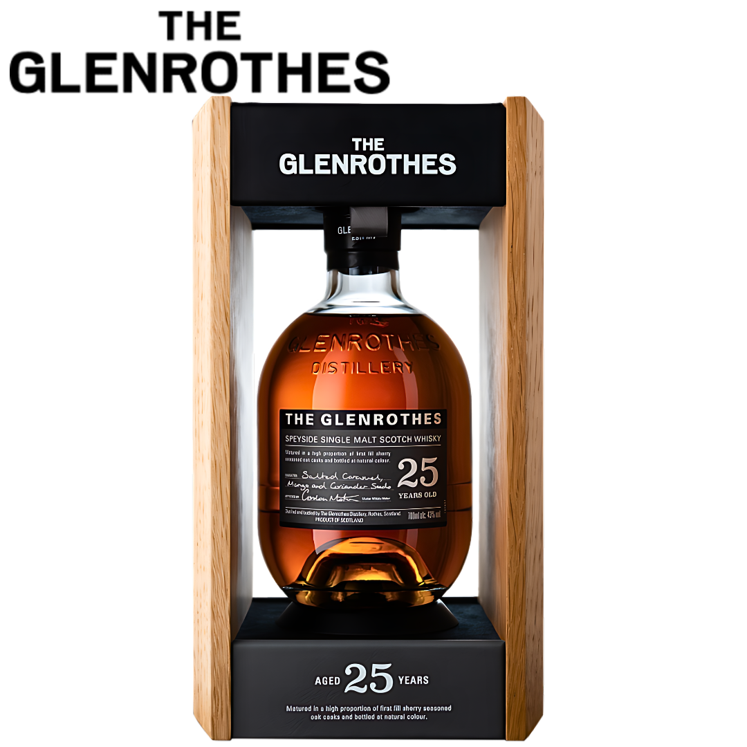The Glenrothes 25YO Speyside Single Malt Scotch Whisky 70cl