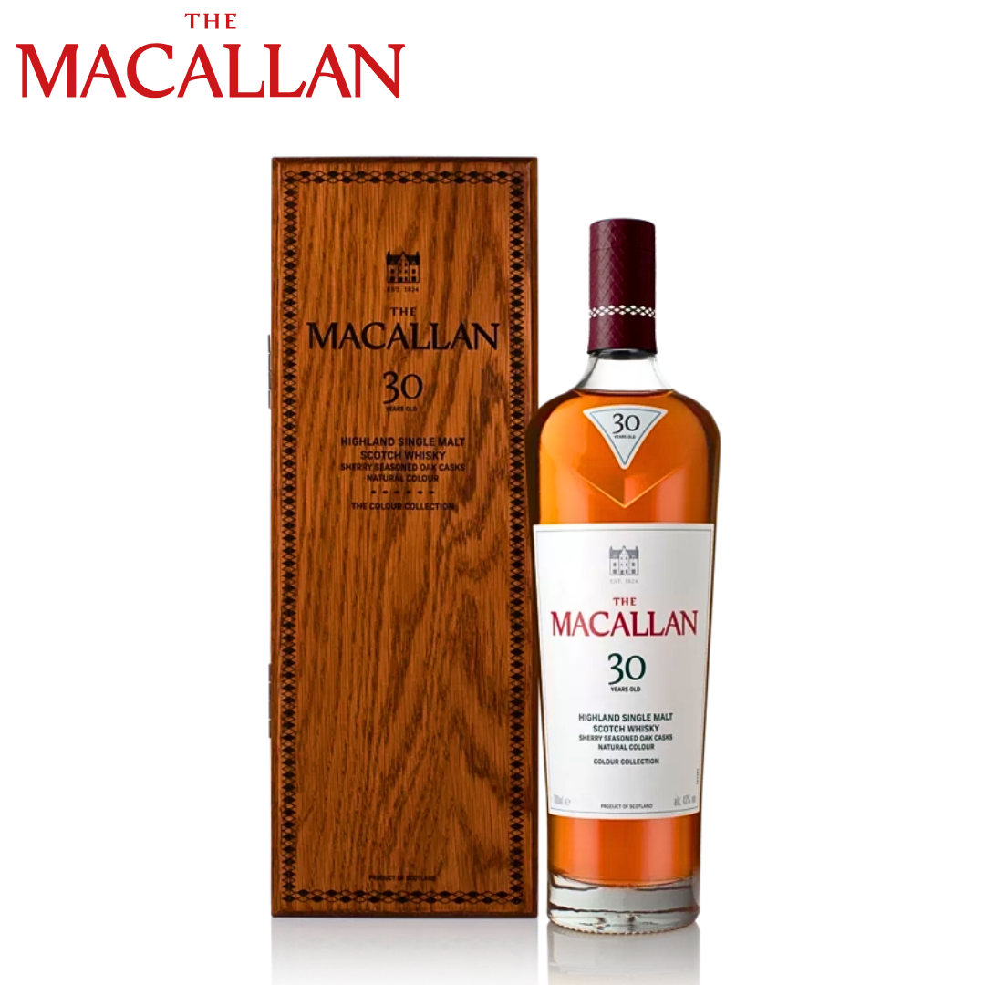 The Macallan Colour Collection 30 Years Old luxury presentation box