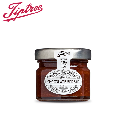 Tiptree Chocolate Spread 28g mini glass jar smooth chocolate spread