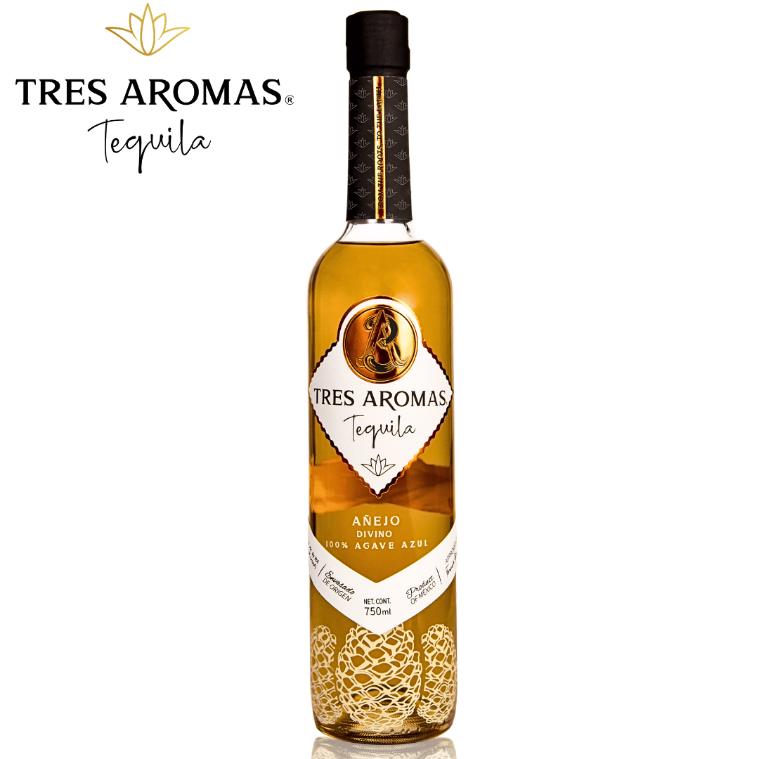 Tres Aromas Añejo Divino Tequila 750ml
