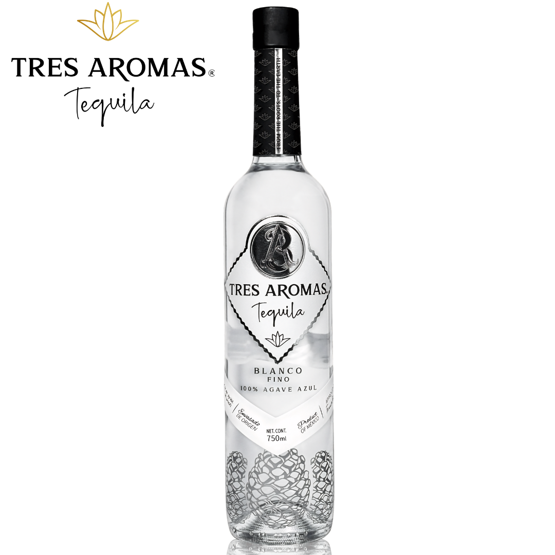 Tres Aromas Blanco Fino Tequila 750ml