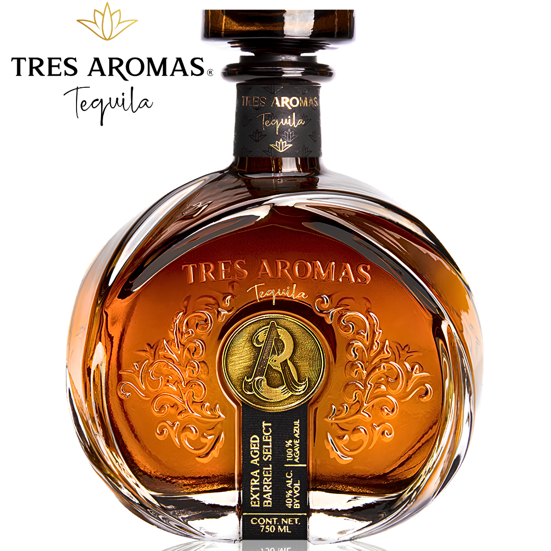 Tres Aromas Extra Aged Barrel Select Tequila 750ml