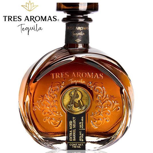Tres Aromas Extra Aged Barrel Select Tequila 750ml