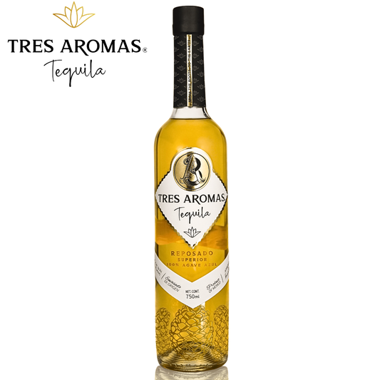 Tres Aromas Reposado Superior Tequila 750ml