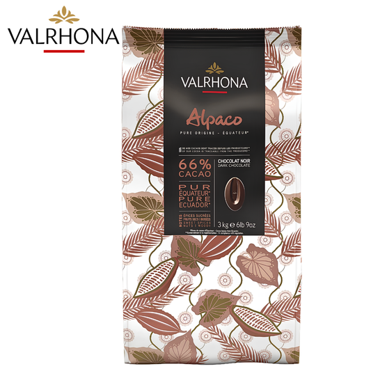 Valrhona Alpaco 66% Ecuadorian dark chocolate fèves