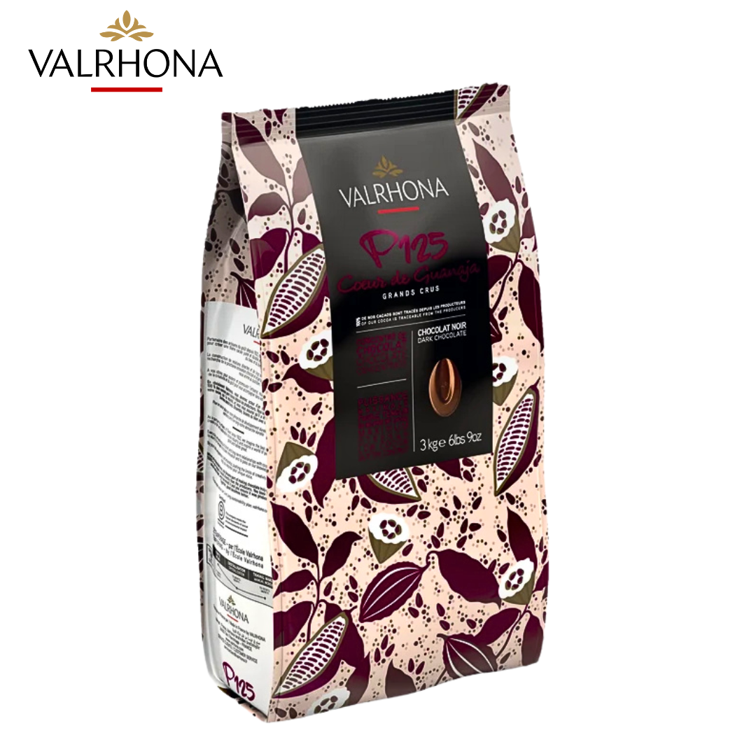Valrhona P125 Coeur de Guanaja concentrated dark chocolate