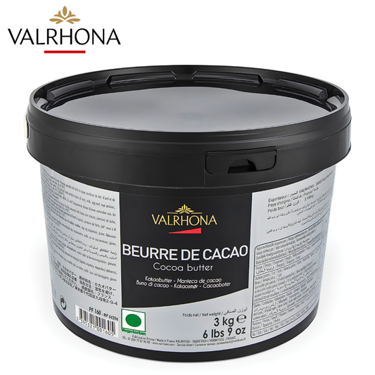 Valrhona cocoa butter professional 3kg bucket
