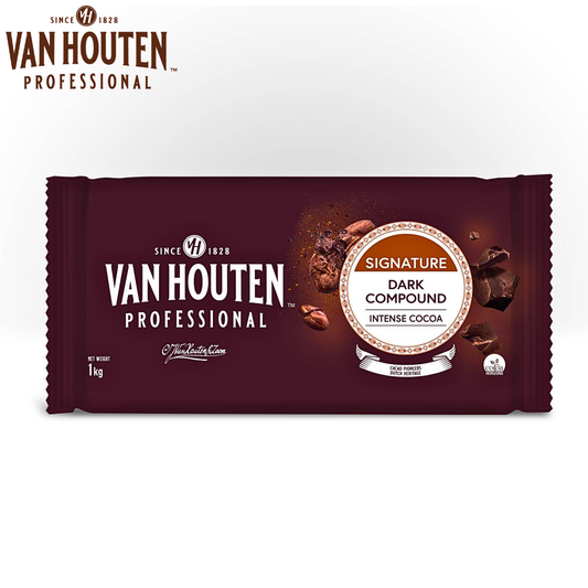 Van Houten Professional Signature Intense Dark Compound 1kg Block