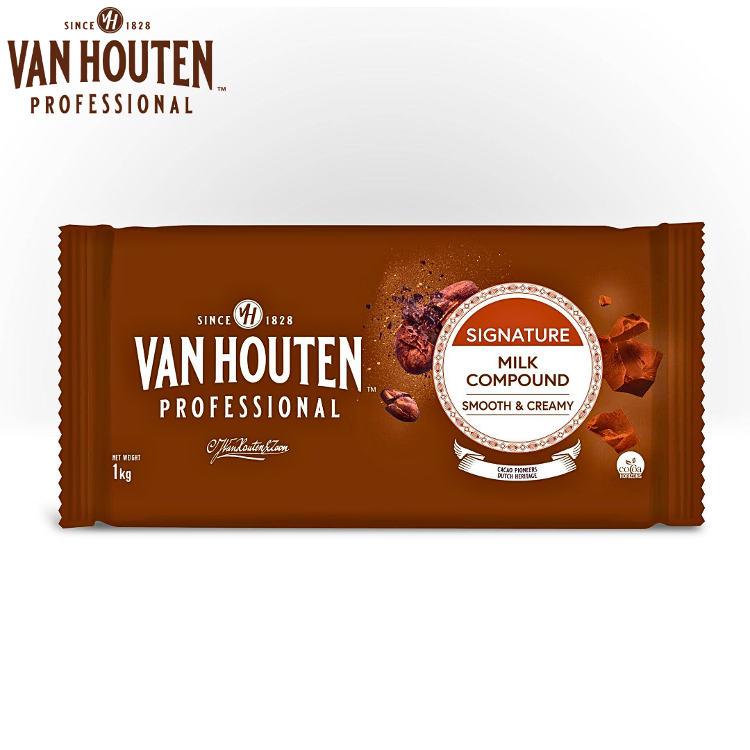 Van Houten Professional Signature Milk Compound 1kg Block